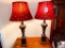 Lot of Two Table Lamps