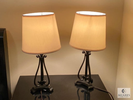 Set of Two Bedside Lamps