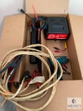 Jumper Cables and Battery Charger