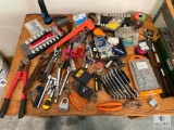 Large Lot of Hand Tools in Garage