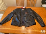 Leather Harley-Davidson Motorcycle Jacket - Size 2XL