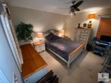 Five-piece Wooden Bedroom Suite with Queen Bed