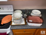 Corningware, Pyrex and LeCruset Pan