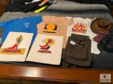 Large Lot of Vintage T-Shirts - Hat - Backpack