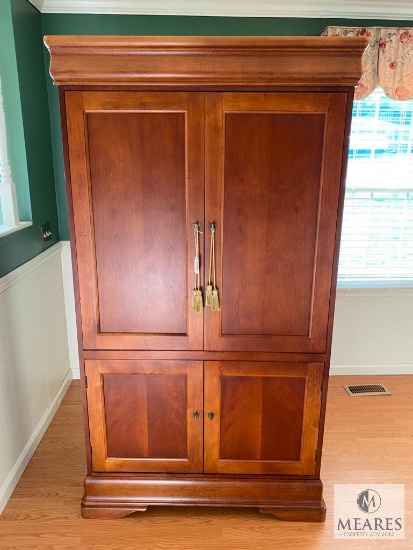 Two over Two Entertainment Center/Storage Cabinet