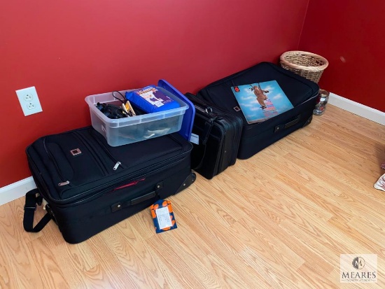 Luggage - Binoculars - Computer Bag - Waste Basket