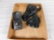 Lot of 3 Assorted Leather Holsters - Smith & Wesson, Azula, and Radio Holster