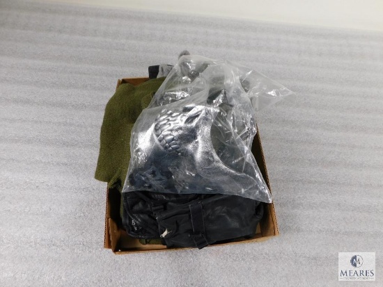 Lot of Assorted Gloves, Scarves, Mask and Beanie