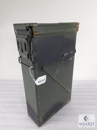 Large Metal Ammo Storage Can 22" Tall x 12.5" Wide 5.5" Deep