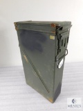 Large Metal Ammo Storage Can 22