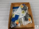 Lot of 5 Assorted NEW C.E.Y. Small Pistol / Revolver Holsters