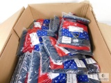 Lot of Approximately 32 Campbellsville Apparel Co. Navy DSCP 100% Combed Cotton Mens Undershirts