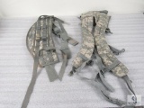 Lot Digital Camo Molle II Shoulder Straps and Waistband