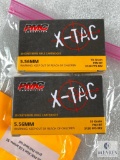 40 Rounds PMC X Tac 5.56 Ammo. 55 Grain FMJ Boat Tail