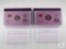Two 1989 US Mint Proof Coin Sets