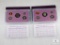 Two 1989 US Mint Proof Coin Sets