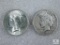 1923 and 1924 Peace Dollars