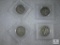 Half Dollar Collector Lot of Four Coins - Franklin and Walking Liberty