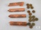 Four Rolls of Mixed Date and Mint Lincoln Cents