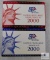 US Mint 2000 Silver Proof and Proof Coin Sets
