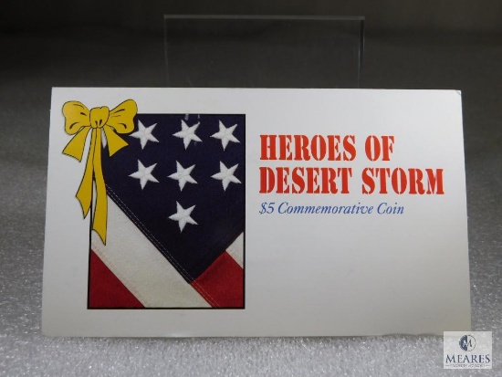 Marshall Islands 1991 Heroes of Desert Storm Coin