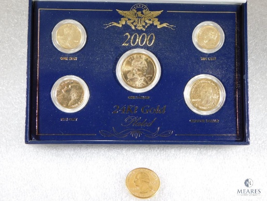 2000 Year Set - 24kt Gold Plated - In Presentation Box