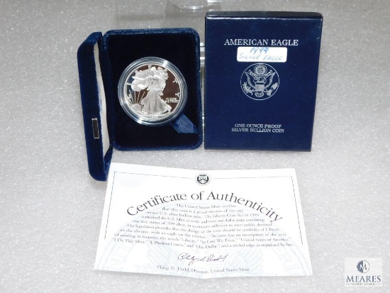 1999 US Mint PROOF American Eagle Silver Coin