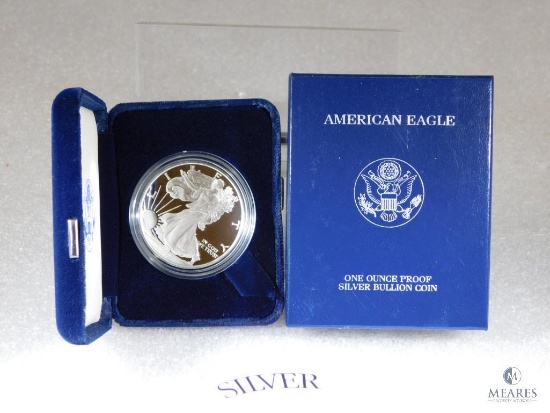 2002 US Mint PROOF American Eagle Silver Coin