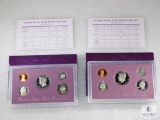 Two 1989 US Mint Proof Coin Sets