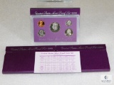 Three 1990 US Mint Proof Coin Sets