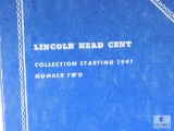 Lincoln Head Collector Book Two - Complete through 1963-D