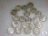 Roll of 20 - 1964 90% Silver Kennedy Half Dollars