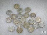 Roll of 20 - 1964 90% Silver Kennedy Half Dollars