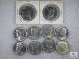 10 Bicentennial Kennedy Half Dollars