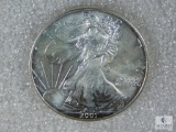 2001 US Mint American Eagle Silver Coin - UNC