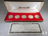 Five Coin Eisenhower Set from the Kennedy Mint - MS70 Condition