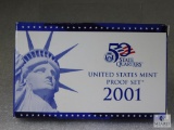 US Mint 2001 Proof Coin Set
