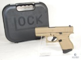 New Glock 43 9mm Luger Compact Semi-Auto Pistol Flat Dark Earth