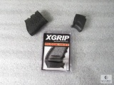 Lot of X Grip Magazine Adapters & Pachmayr Rubber Grips fits Glock 19 - 23