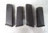 Lot of (4) .40 S&W Glock Magazines (2) 13 Rounds & (2) 15 Rounds