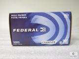 1000 Count Federal Champion Small Magnum Pistol Primers No. 200