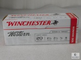 100 Rounds Winchester 20 Gauge Lead Load 2-3/4