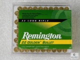 100 Rounds Remington .22 LR Golden Bullet Ammo