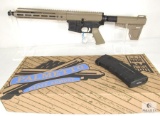 New Palmetto State Armory PSA 5.56 Nato Semi-Auto Pistol Bear Creek Upper FDE