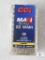 50 Cartridges CCI Maxi Mag 22 WMR JHP +V 30 Grain Varmint