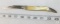 Vintage Hibbard, Spencer Barlett Co Texas Toothpick Folder Knife Celluloid Handles #9711