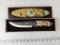 Fixed Blade Knife with Eagle Engraving Handle with Decorative Box