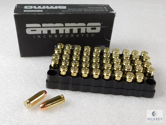 50 Rounds Ammo Incorporated 100mm 180 Grain FMJ