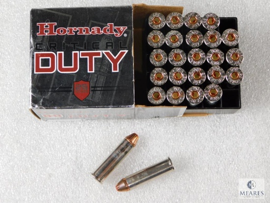 25 Rounds Hornady Critical Duty 357 MAG 135 Grain FlexLock