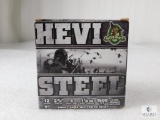 25 Cartridges Hevi Steel Hevi-Shot 12 Gauge 2 3/4